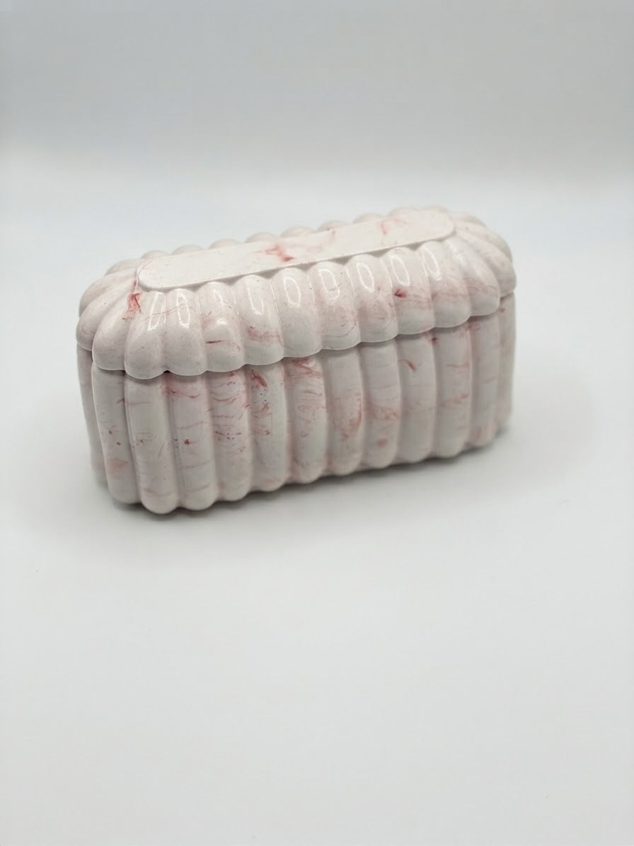 Écrin marbré rouille, Maison Nur