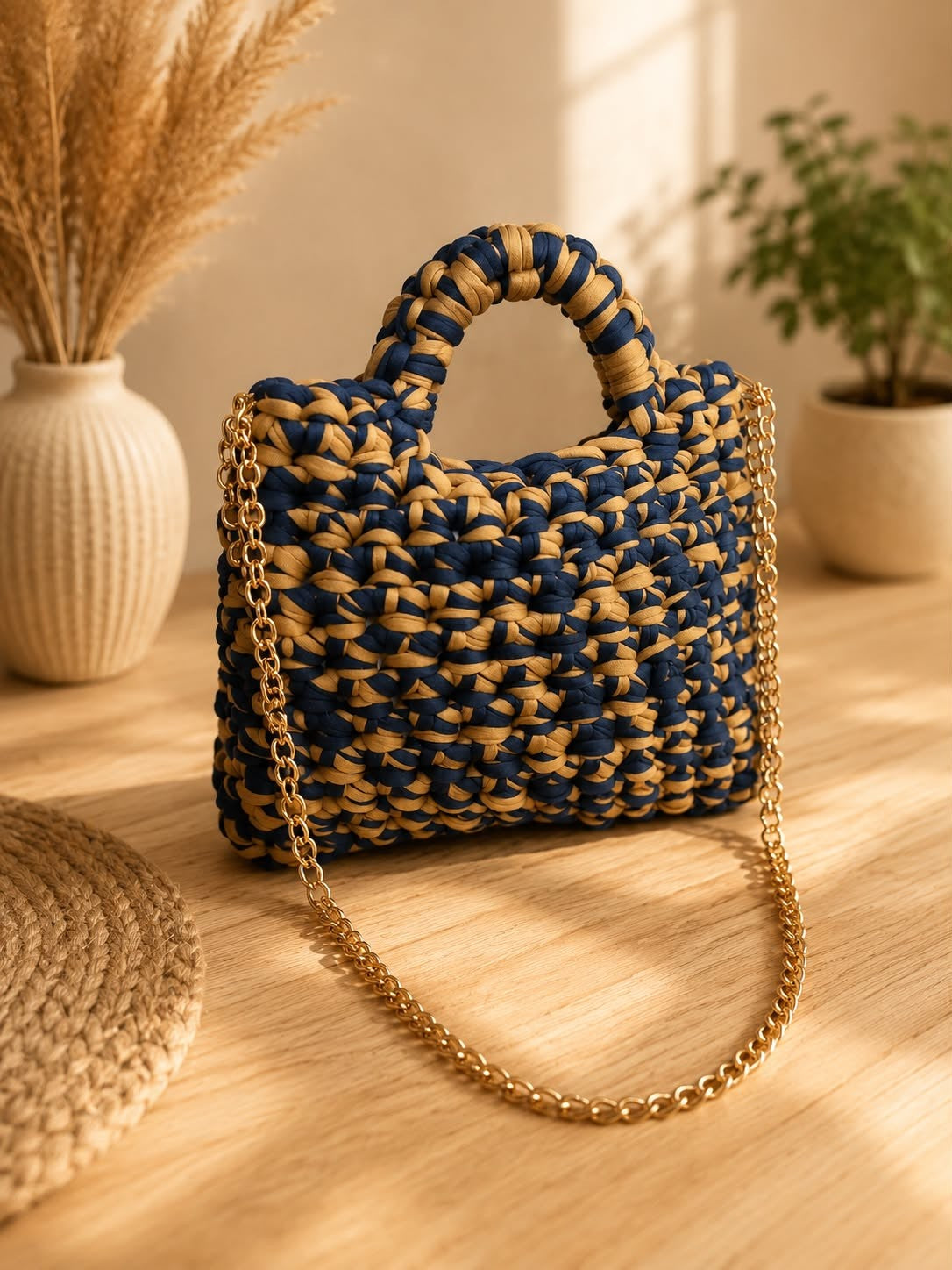 Sac crochet, Naqecha