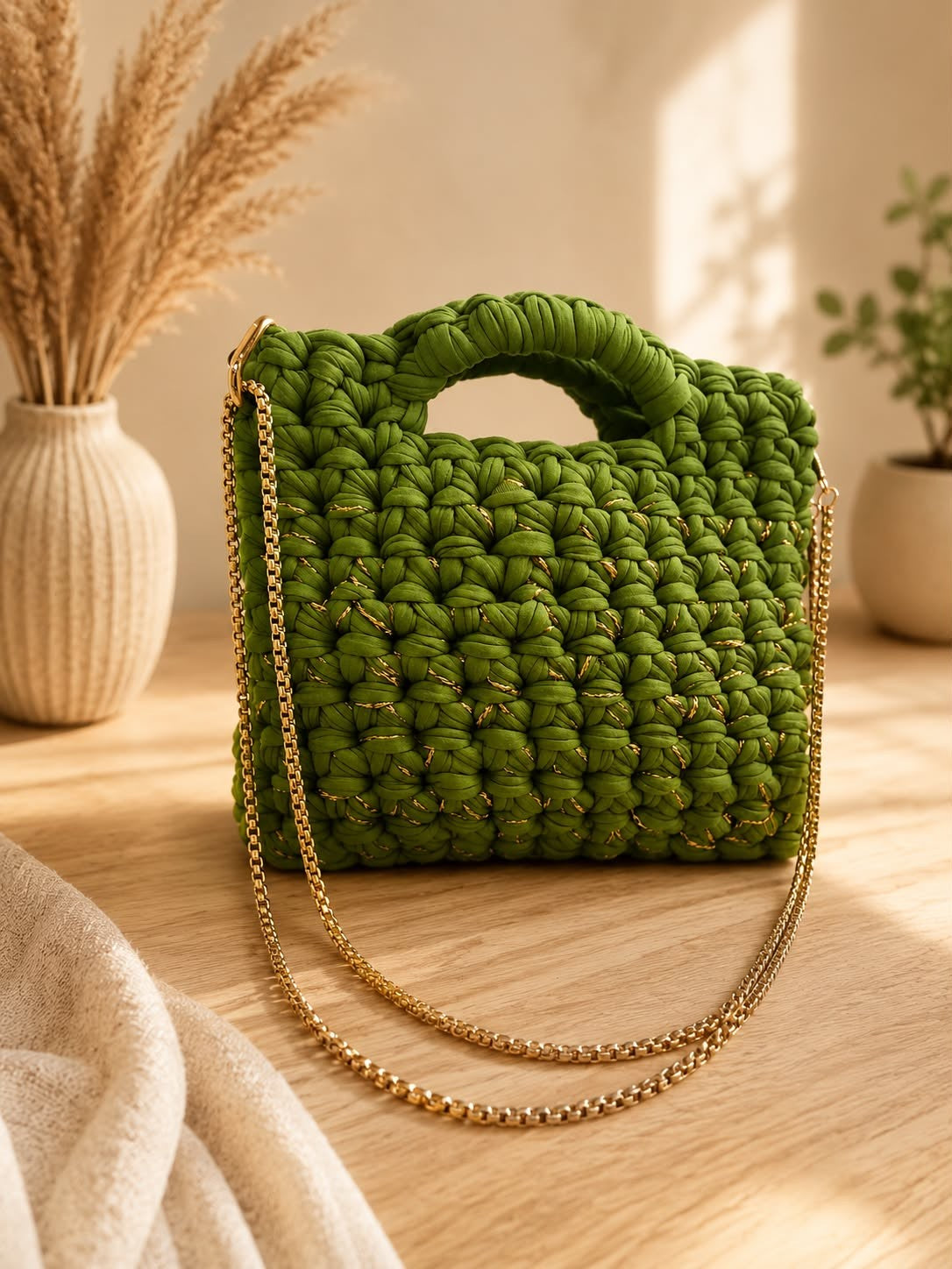 Sac crochet, Naqecha