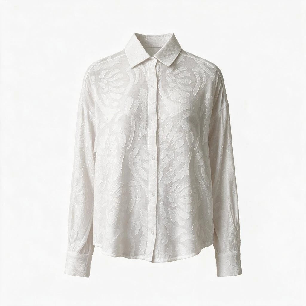 Chemise en jacquard - Calzedonia