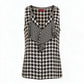 Sleeveless silk top - Hugo Boss