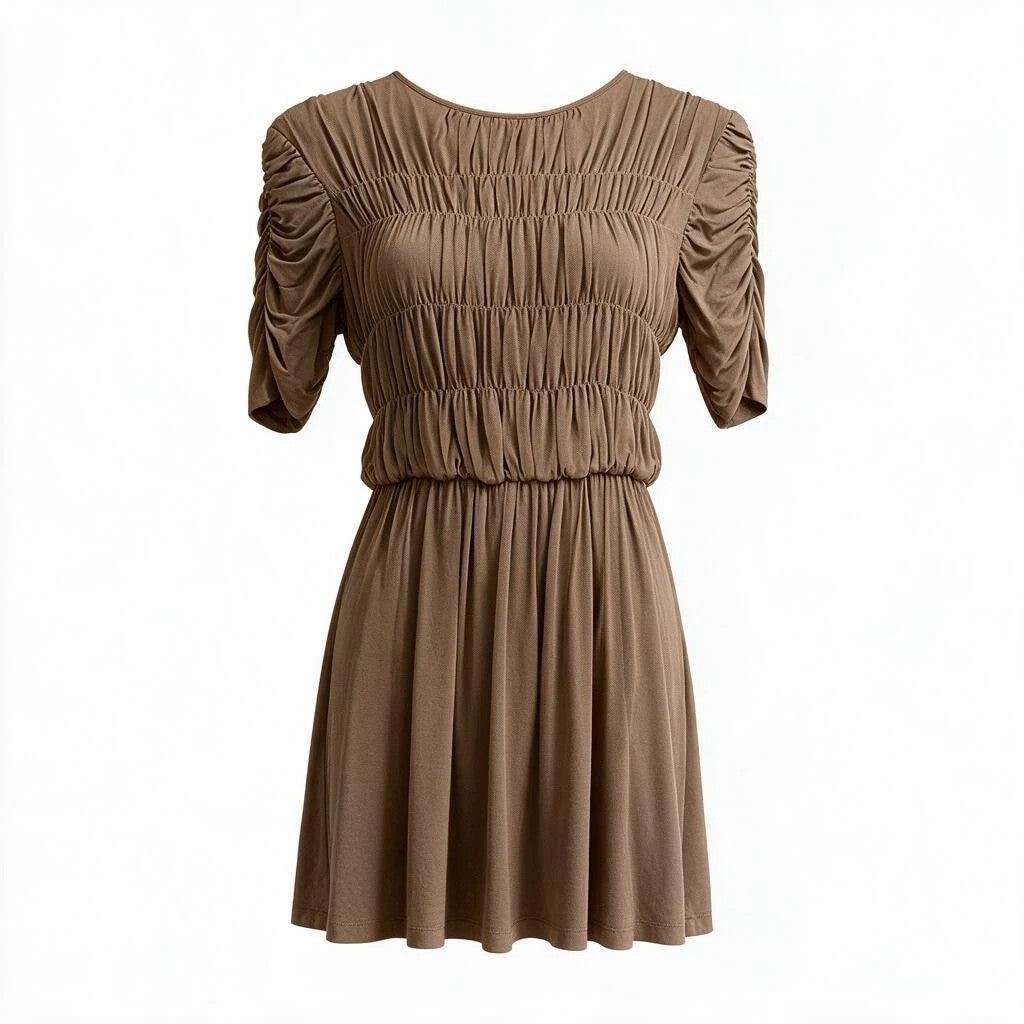 T-shirt manches courtes plissé - Burberry