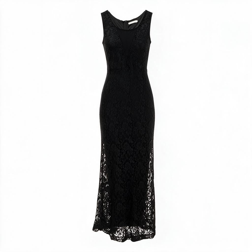 Robe dentelle longue - Vera & Lucy