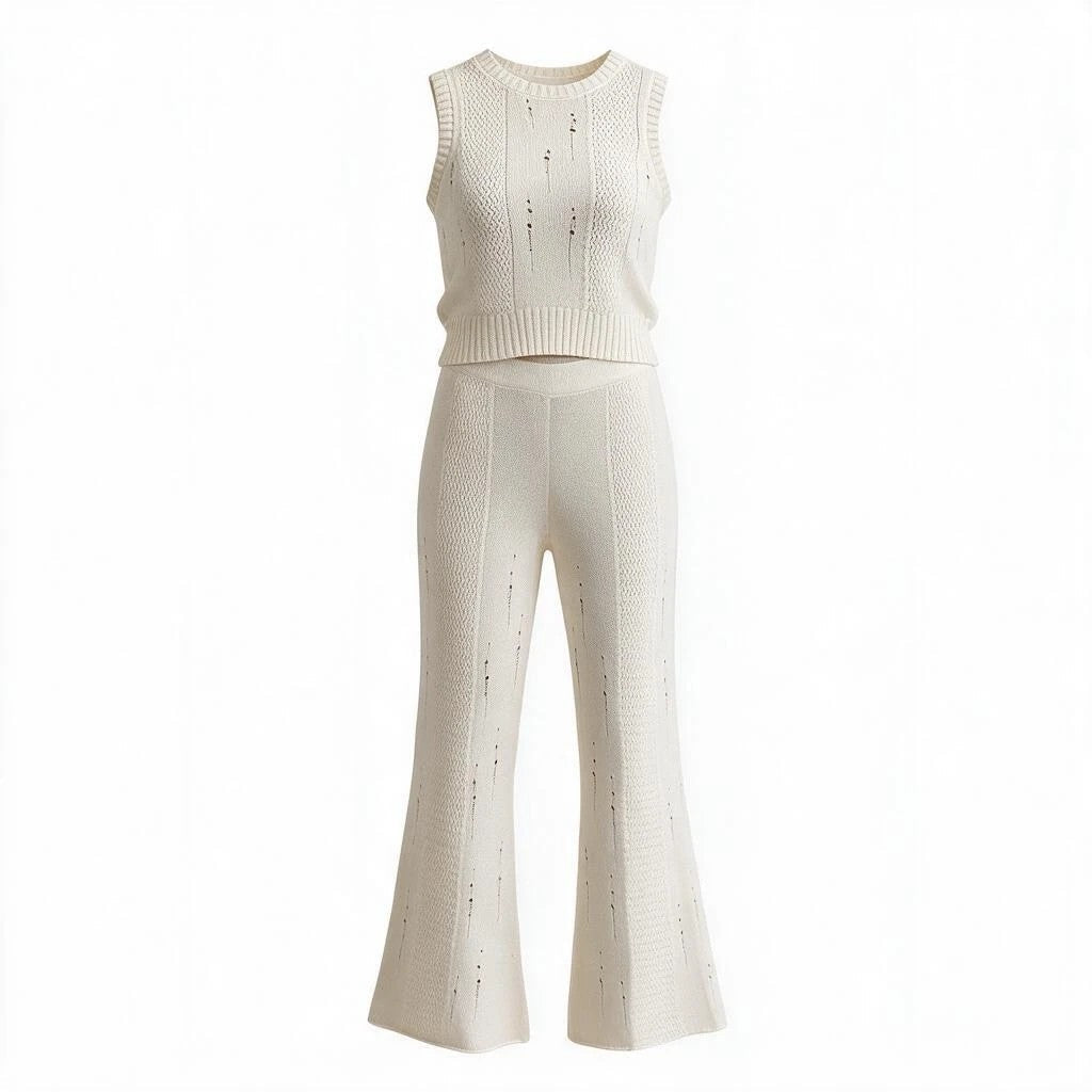 Top + Pantalon en crochet - Reserved