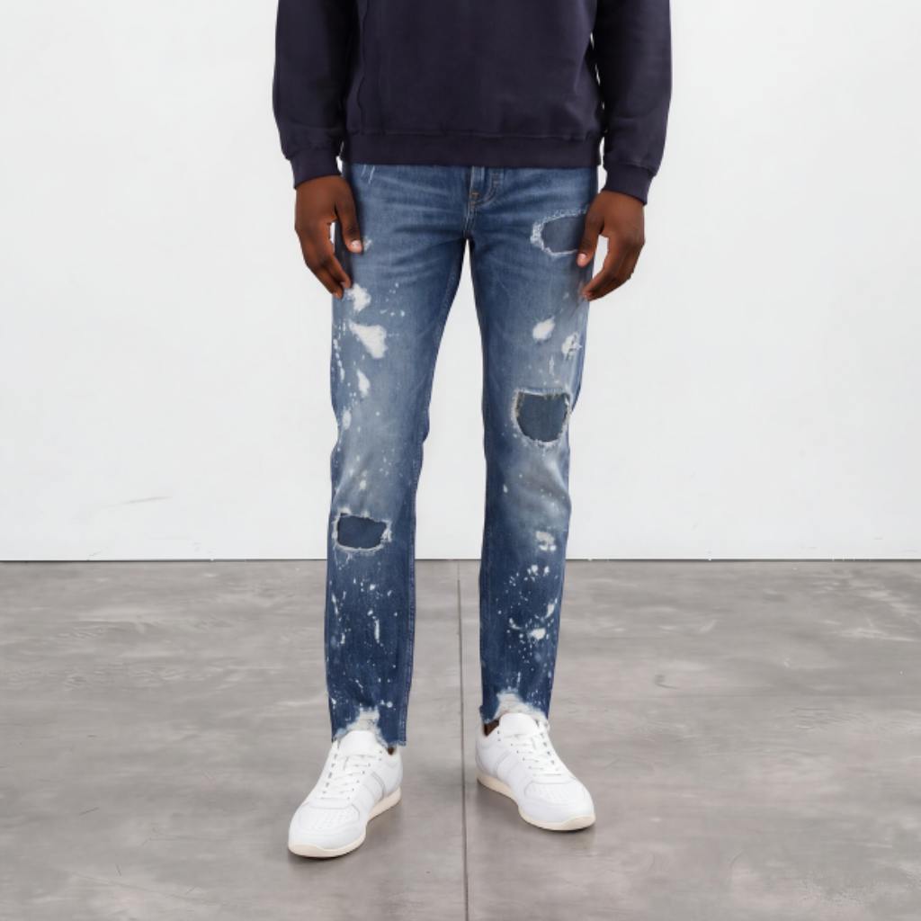 Jeans Bleu Moyen