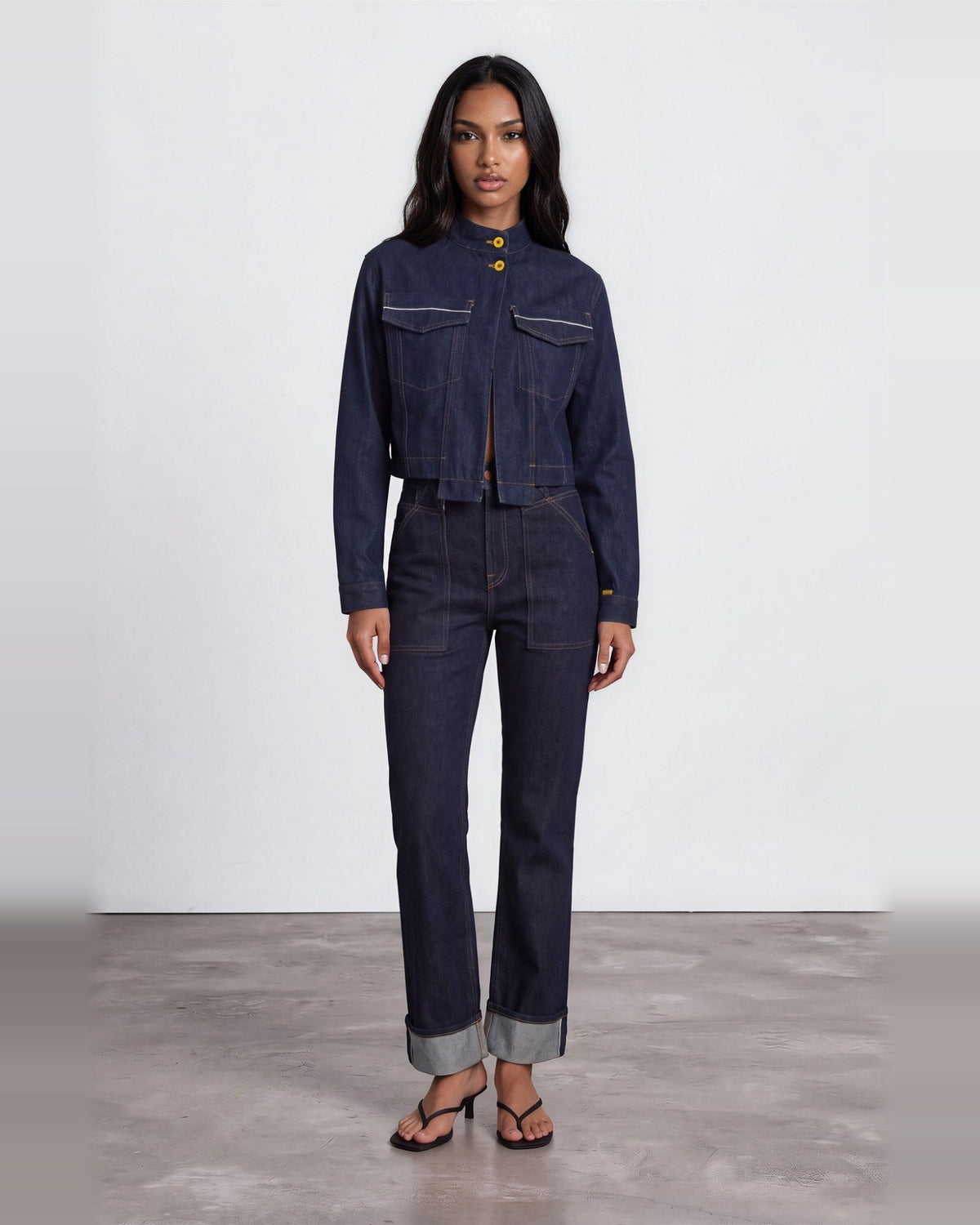 Jeans Bleu Foncé