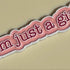 Sticker métal i&