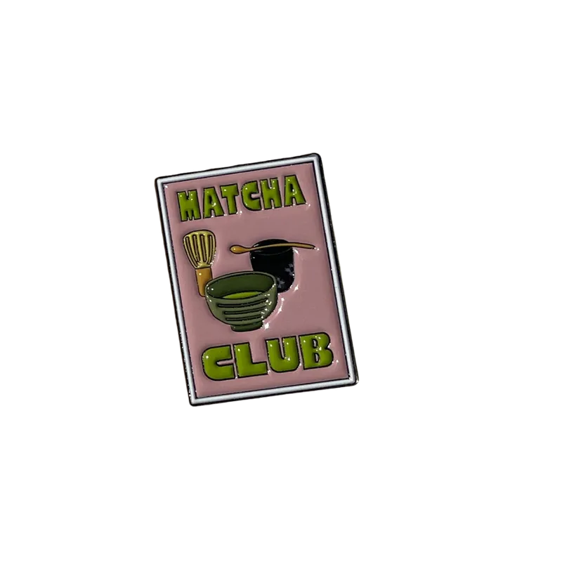Sticker métal matcha club