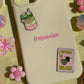 Sticker métal matcha club