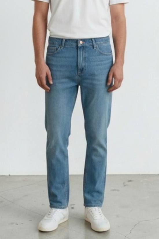 straight jeans
