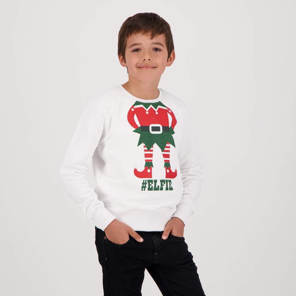 SWEAT NOEL UNISEXE ENFANT  ELFIE