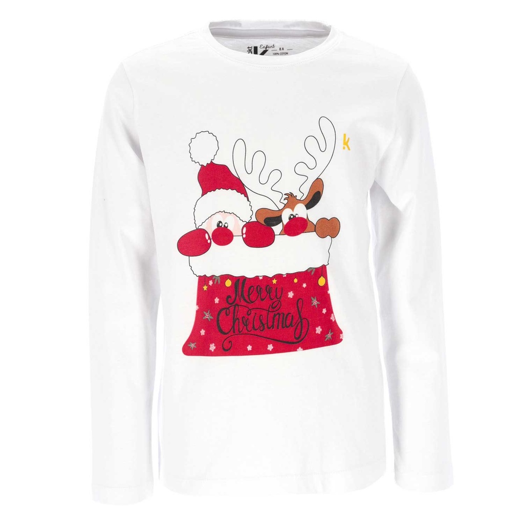 PYJAMA GARÇON MANCHES LONGUES NOEL