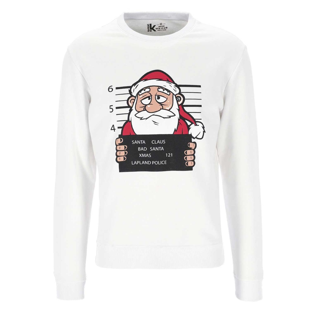 SWEAT NOEL UNISEXE SANTA CLAUS BAD SANTA