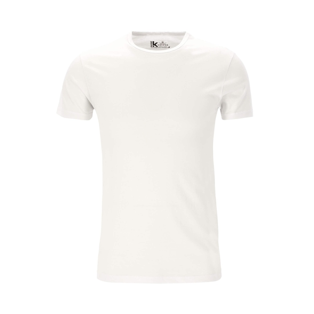 T-shirt col rond homme en coton bio