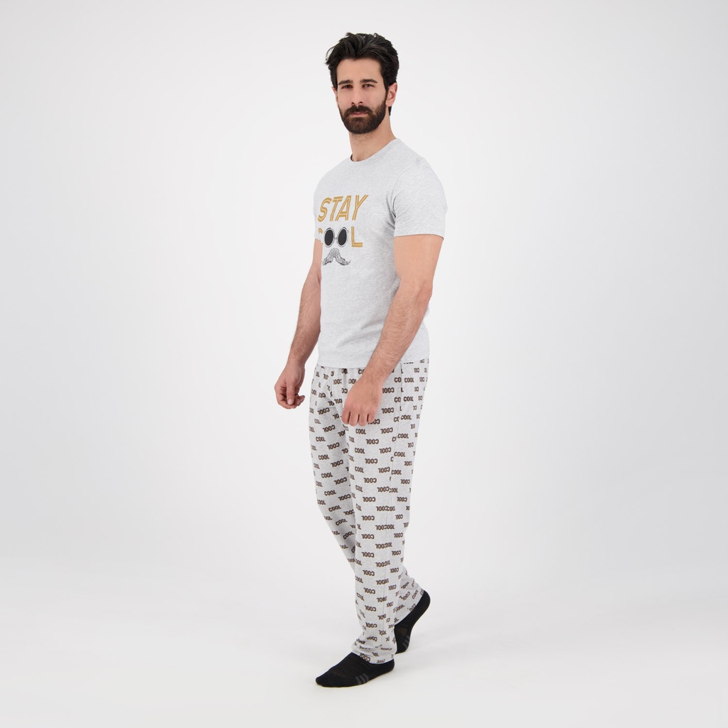 PYJAMA HOMME MANCHES COURTES STAY COOL