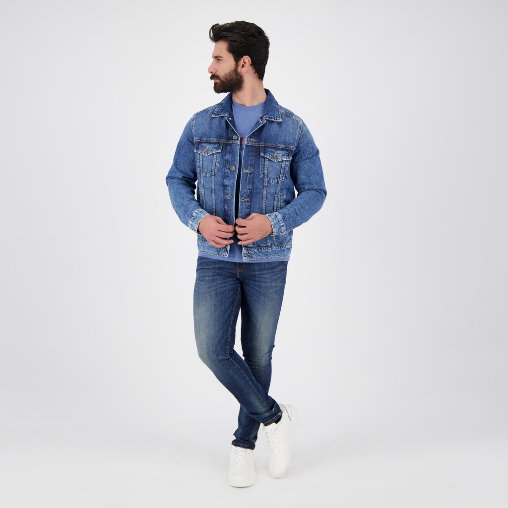 VESTE HOMME EN JEANS-CHARLIE 502