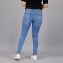 Jeans skinny dechires femme taille haute - ADELA 303D