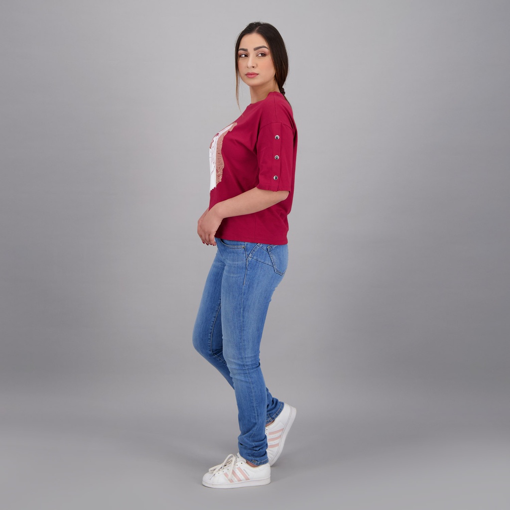 Jeans femme taille haute push up - ELISA 142