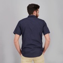 Chemise homme manches courtes à pois