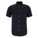 Chemise homme manches courtes à pois