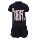 Robe fille manches courtes avec volant HOPE