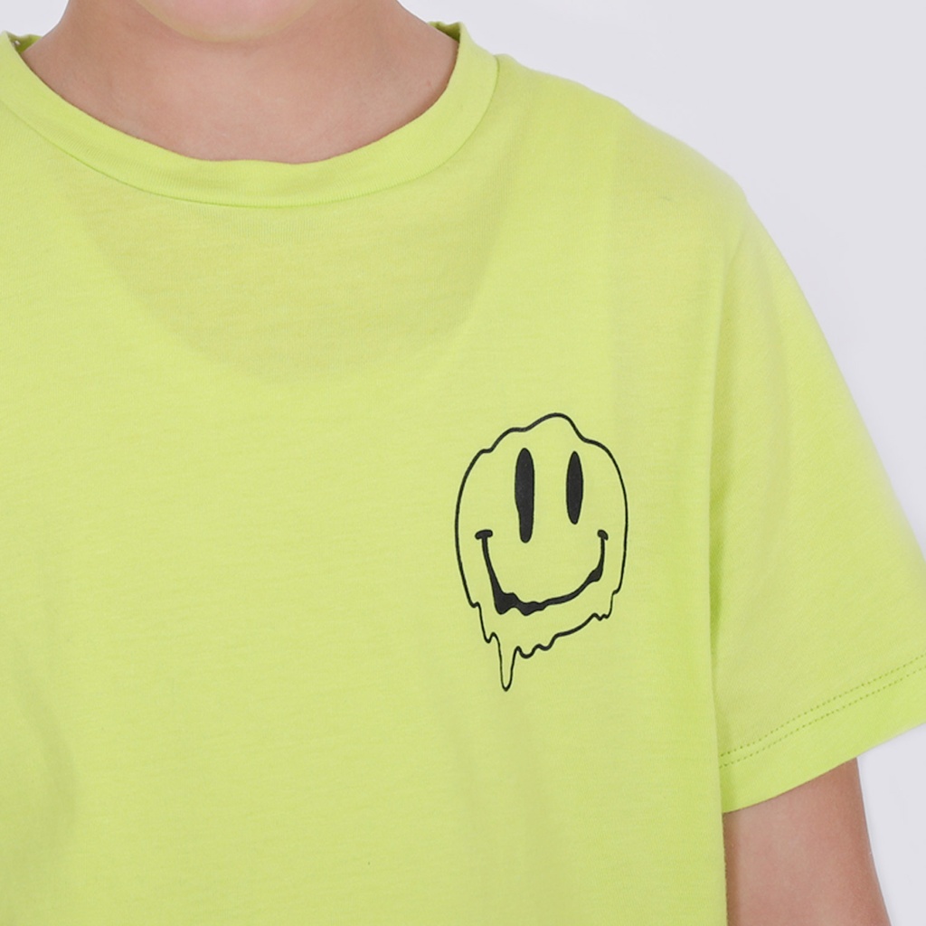 T-shirt garçon manches courtes DON'T FORGET TO SMILE
