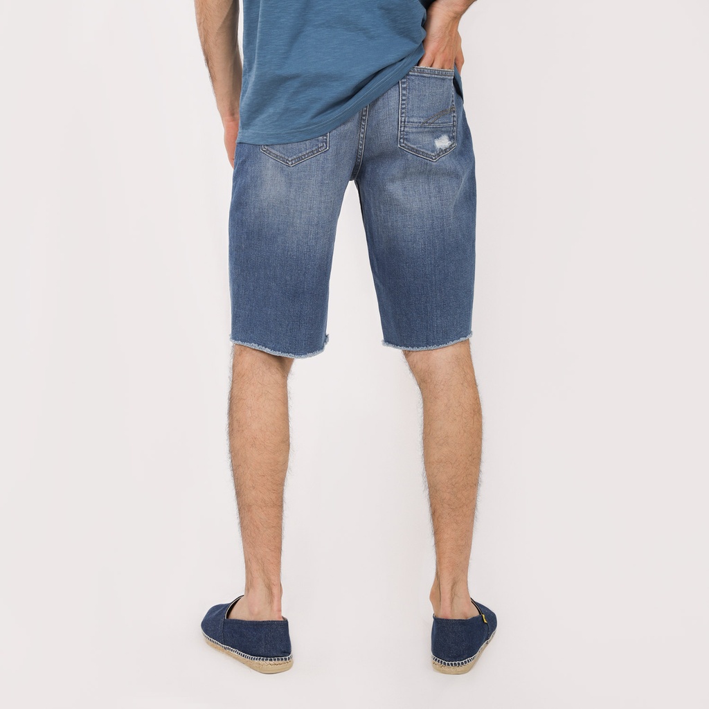 Bermuda déchiré homme en  jeans