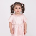 ROBE BEBE FILLE CHIC EFFET CUIR