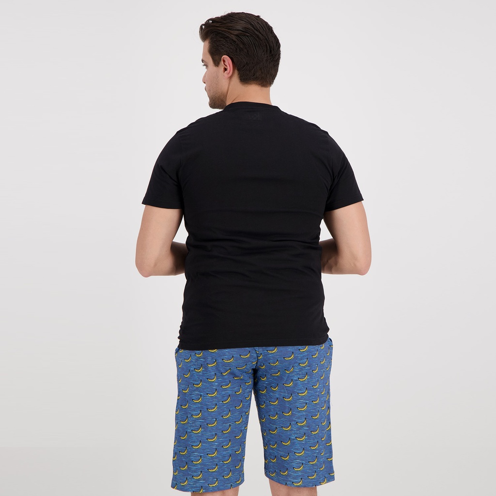 Ensemble homme t-shirt manches courtes et short J'AI LA BANANE