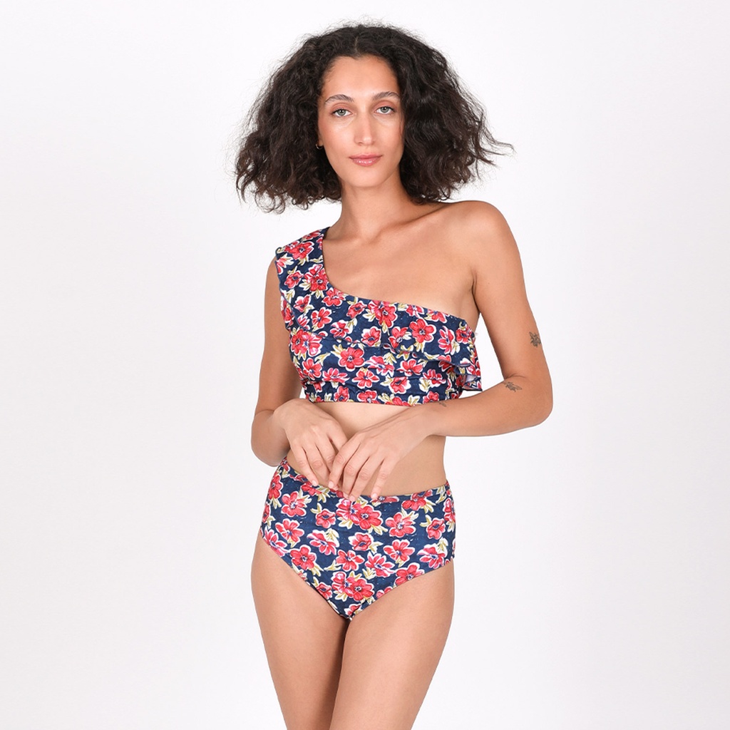 Bikini femme imprimé fleur