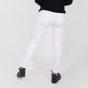 Pantalon slim femme taille haute