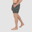 Short de bain homme court imprimé feuille de palmier