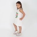 Robe de plage fille flammée CUTE FLAMINGO