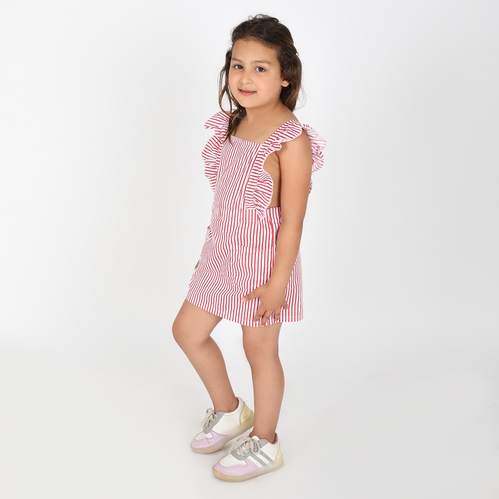 Robe fille en chaine et trame