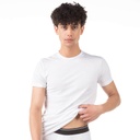 T-shirt col rond homme en coton pur