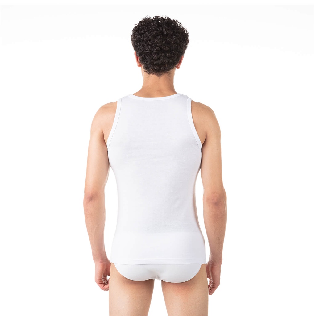 Singlet homme en coton pur