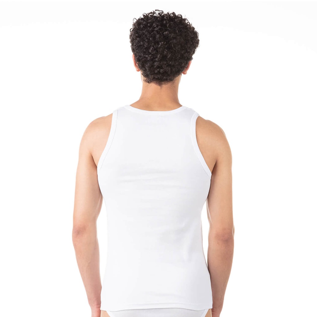 Singlet thermique homme en maille interlock