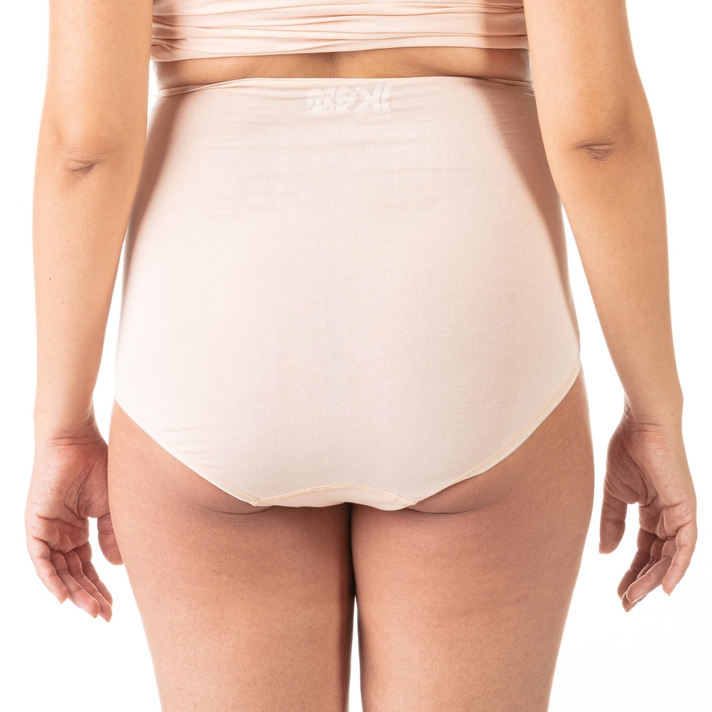 Culottes de grossesse en coton taille haut