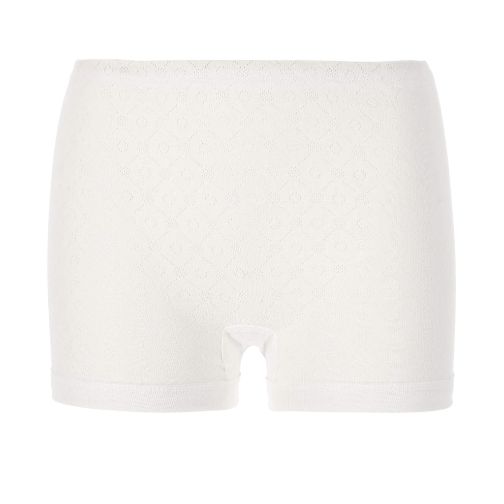 Panty taille haute senior en tricot côtelée jacquard