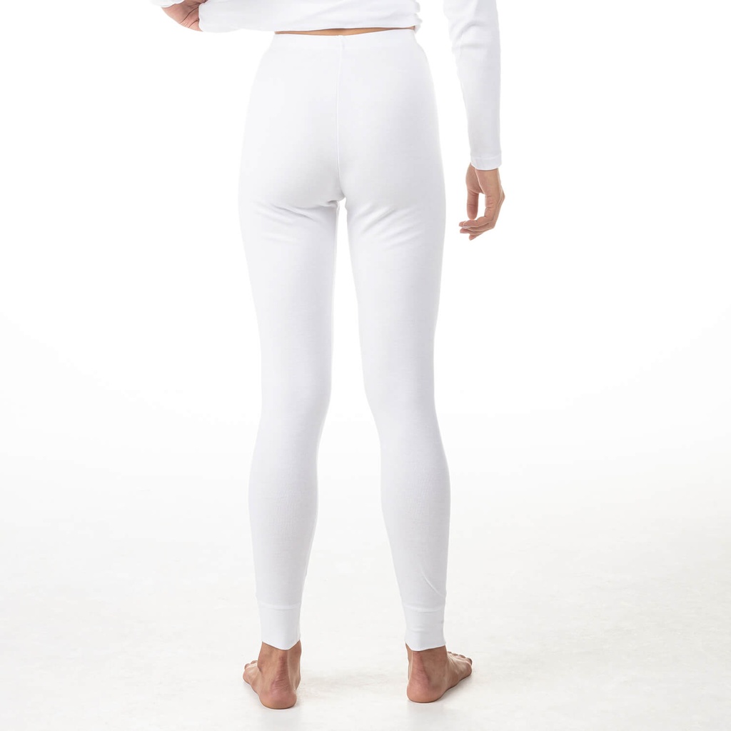 Sous pantalon thermique femme en maille interlock