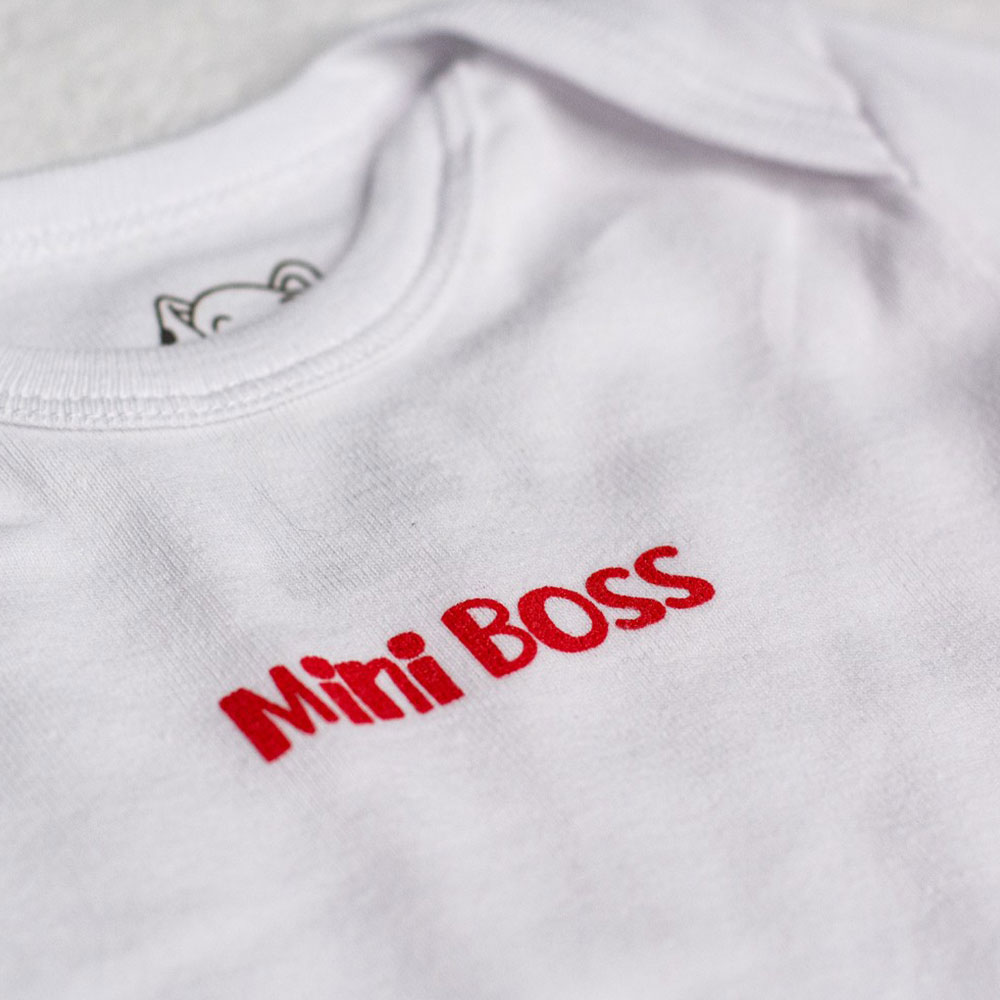 BODY BEBE GARCON MINI BOSS