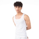 Singlet col bas homme en coton pur