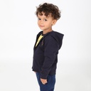 Hoodie zippé bébé avec broderie NOUNOURS