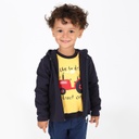 Hoodie zippé bébé avec broderie NOUNOURS