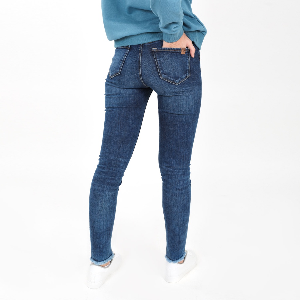 Jeans skinny femme taille haute - CLARA 348