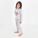 Pyjama fille manches longues avec volant YOU'RE SO LOVELY