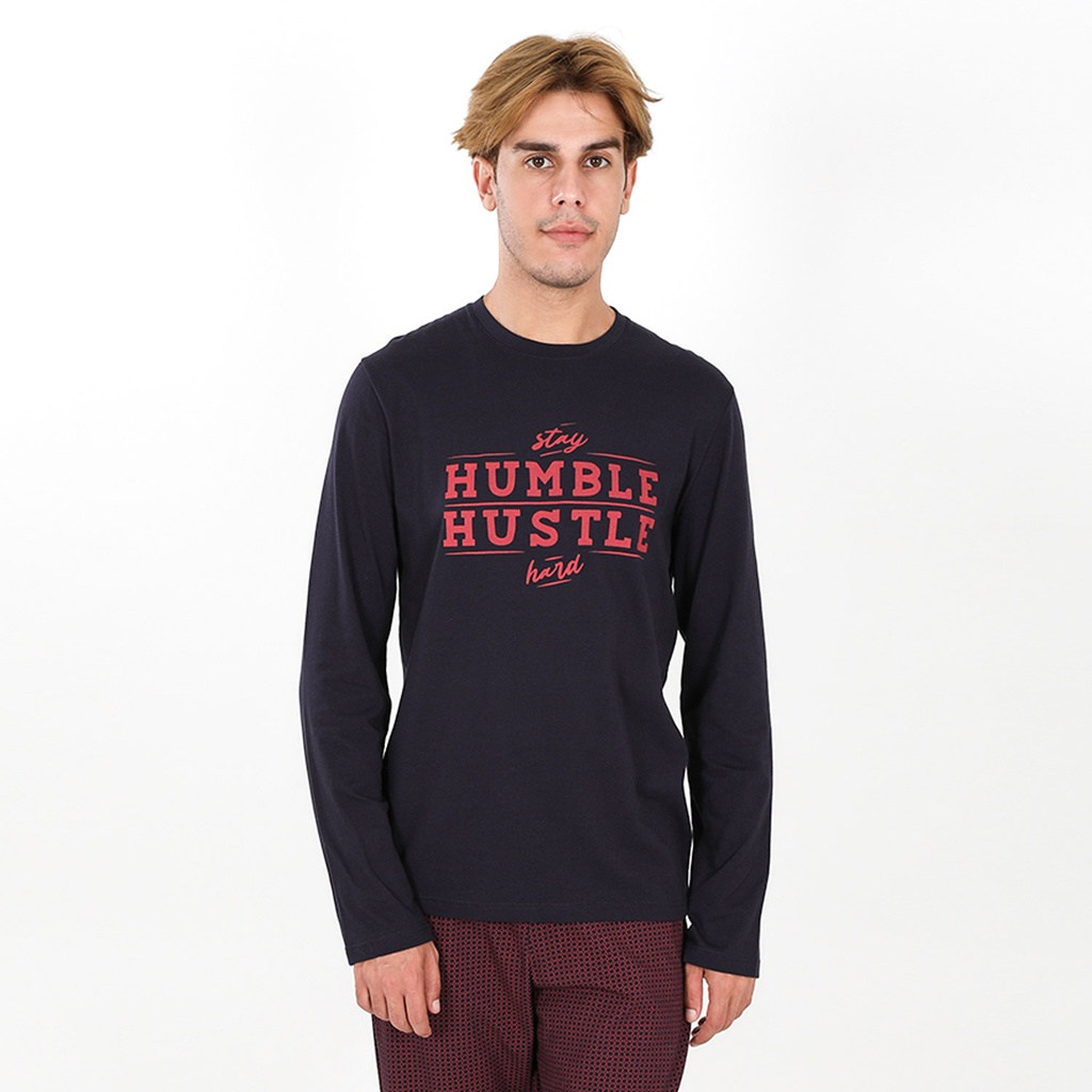 Pyjama homme manches longues STAY HUMBLE