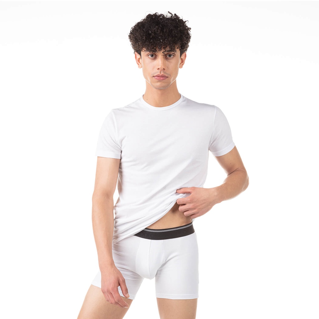 Boxer homme en coton stretch