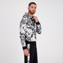 Hoodie homme imprimé tie dye