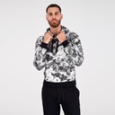 Hoodie homme imprimé tie dye